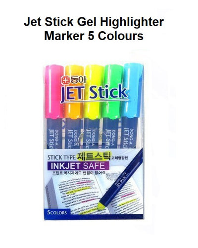 Jet Stick Highlighter - Set of 5