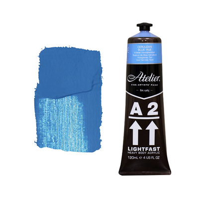 Cerulean Blue 120ml - Chroma A2 Acrylic Paint