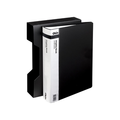 Black - A4 Clearfile 100 Page - With Case