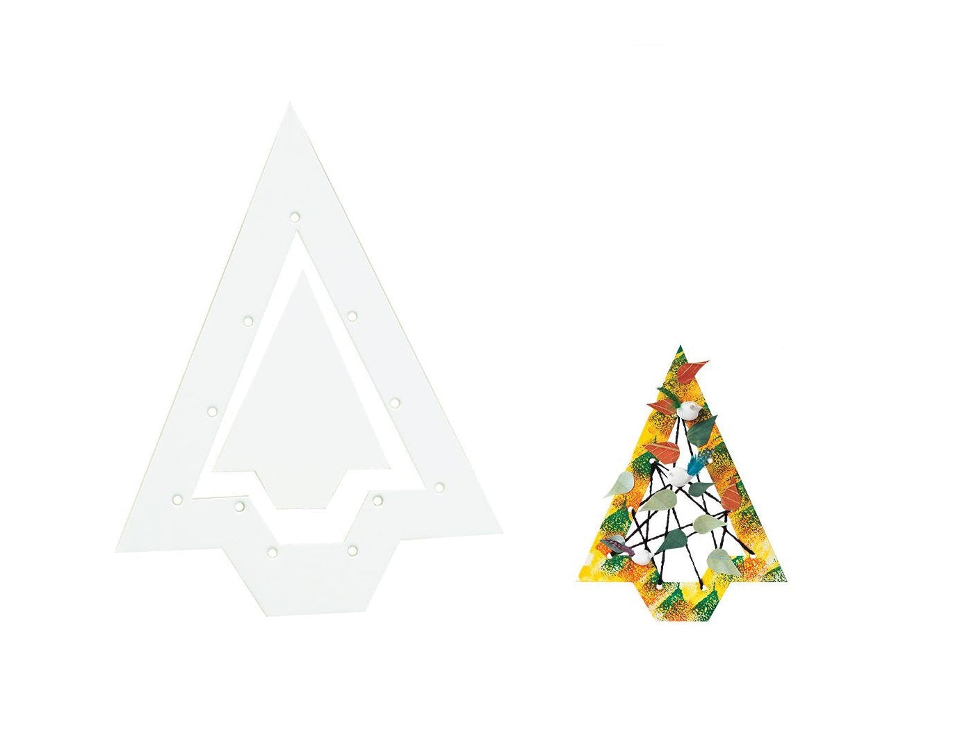 Weaving Christmas Trees