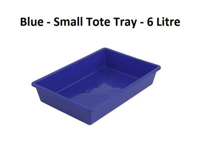 Blue - Small Tote Tray - 6 Litre