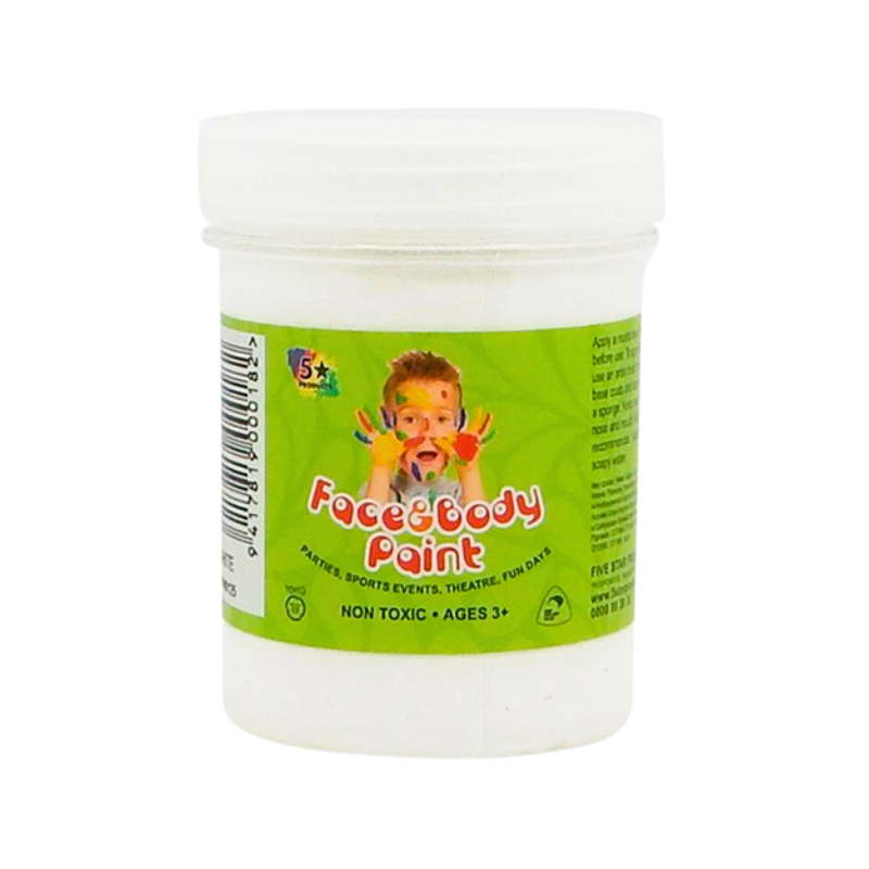 White 125ml - Five Star Face Paint