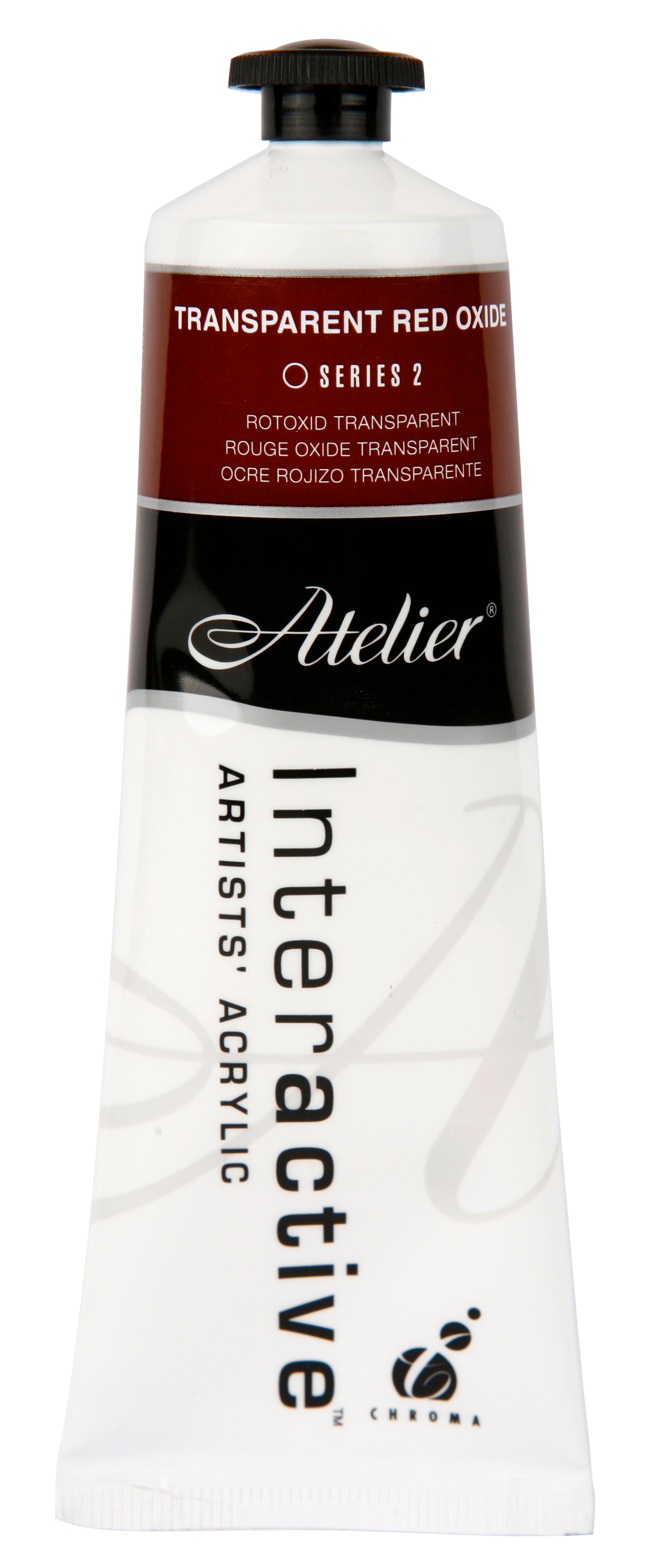 Transparent Red Oxide 80ml - Atelier Acrylic Paint S2