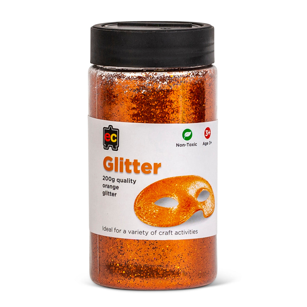Orange Glitters