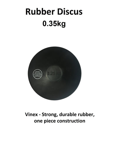 Rubber Discus - 0.35kg