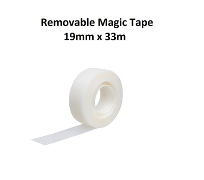 Scotch Removable Magic Tape - 19mm x 33m