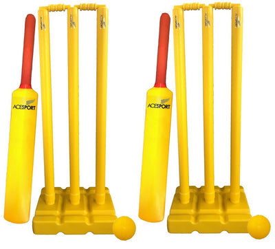 Plastic Cricket Set - Double | Size 6