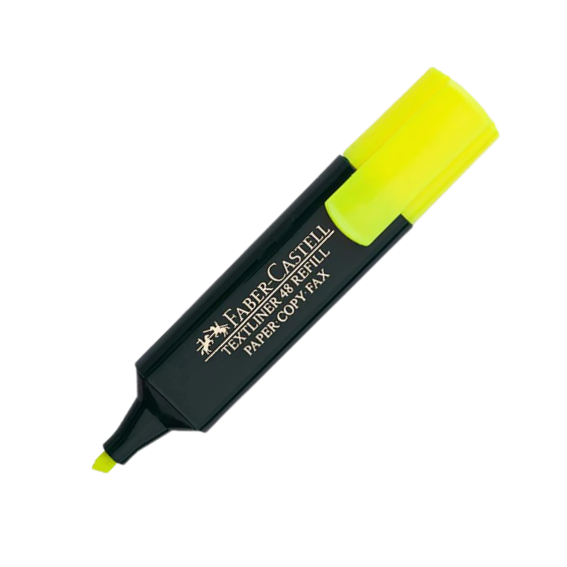 Yellow - Faber Castell Textliner Highlighter