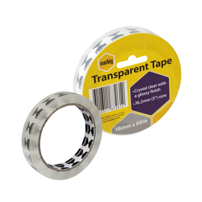 Economy General Purpose Tape 18mm x 66m - single