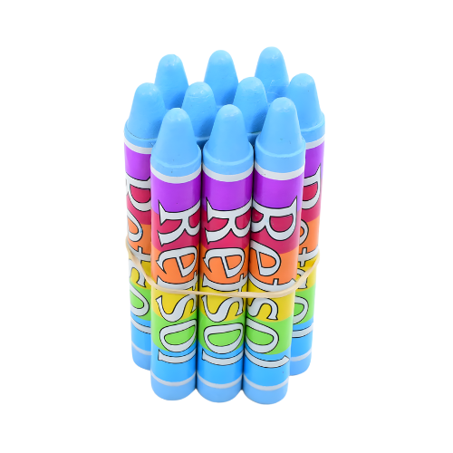 Blue Soft Wax Crayon