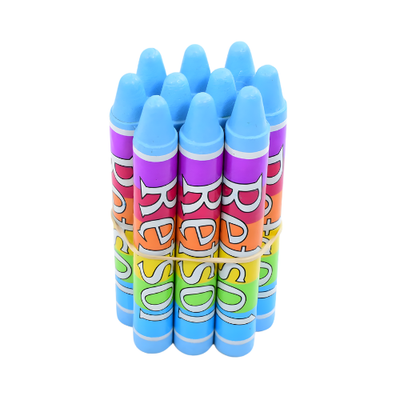 Retsol Soft Wax Crayon - Light Blue 10's