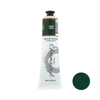 Forest Green 75ml - Chromacryl Acrylic Paint