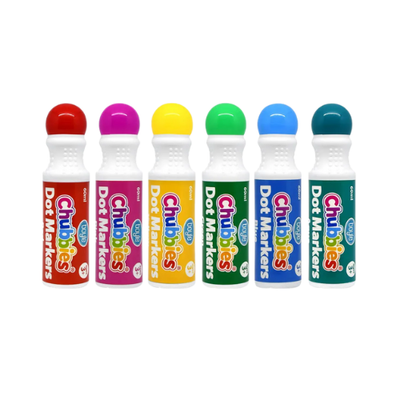 Set of 6 - Boyle Chubbies Dot Paint Markers