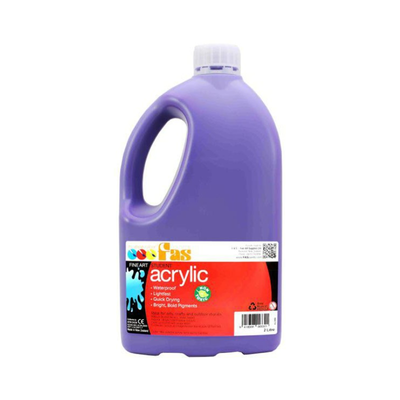 Violet (Purple) 2L - FAS Student Acrylic Paint