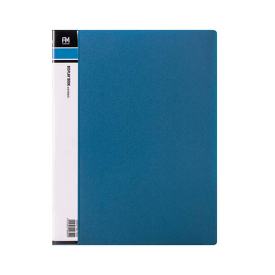 Blue - A4 Clearfile 40 Page