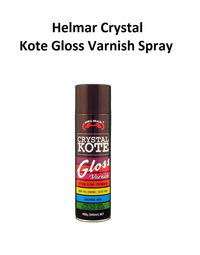 Helmar Crystal Kote - Gloss Varnish 400g