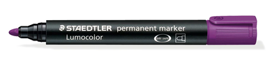 Violet - Bullet Tip Staedtler Permanent Markers