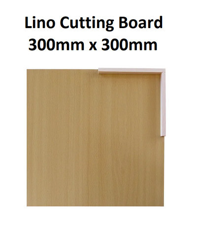 Lino cutting board - 300 x 300mm