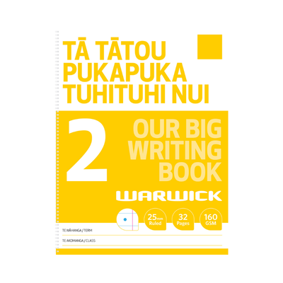 Our Big Writing Modelling Book 2 Half & Full Ruled Alternating 25mm (Warwick)