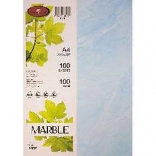 A4 Blue Marble Paper