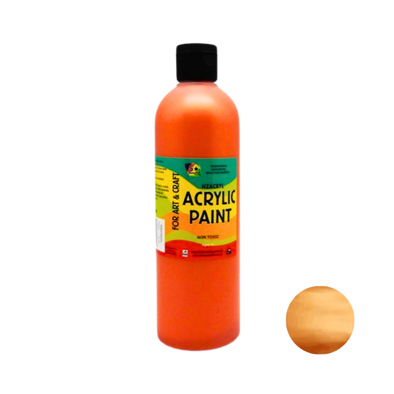 Copper 500mL - Metallic Acrylic Paint