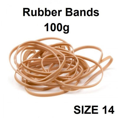 Size 14 - Rubber Bands 100g