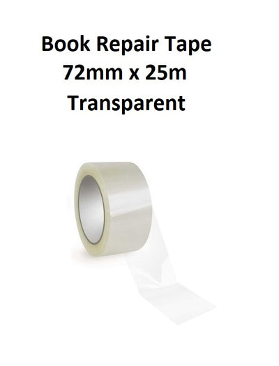 Sellotape Book Repair Tape - 72mm x 25m