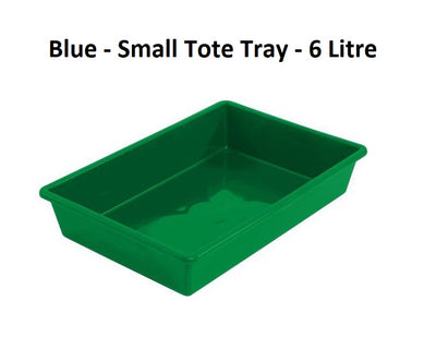 Green - Small Tote Tray - 6 Litre