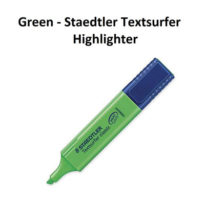 Green - Staedtler Textsurfer Highlighter