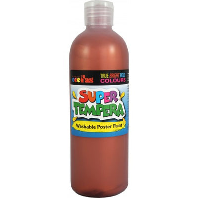 Metallic Copper 500mL - Super Tempera Poster Paint