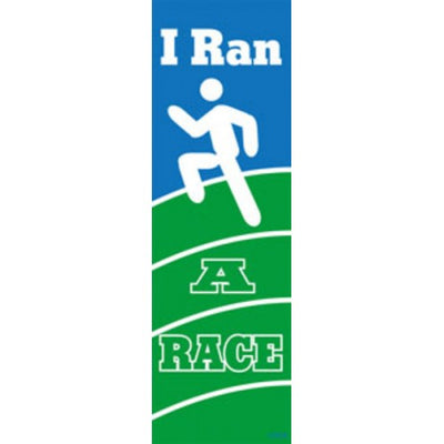 I Ran a Race - Self-Adhesive Ribbons (Pack of 20)