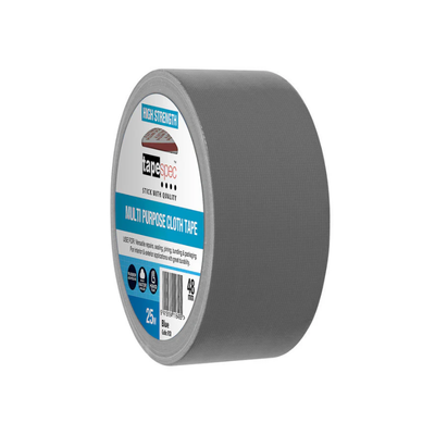 Silver - Cloth Tape 48mm x 25M