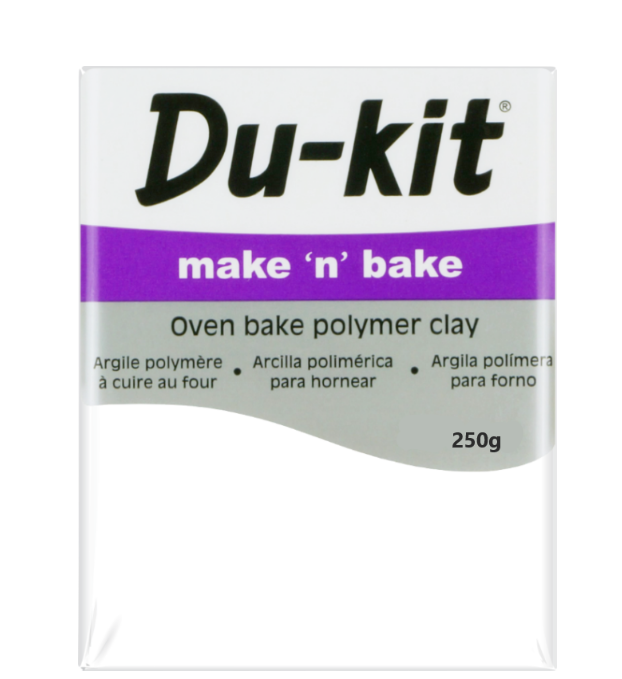 White Du Kit Modelling Clay - 250g