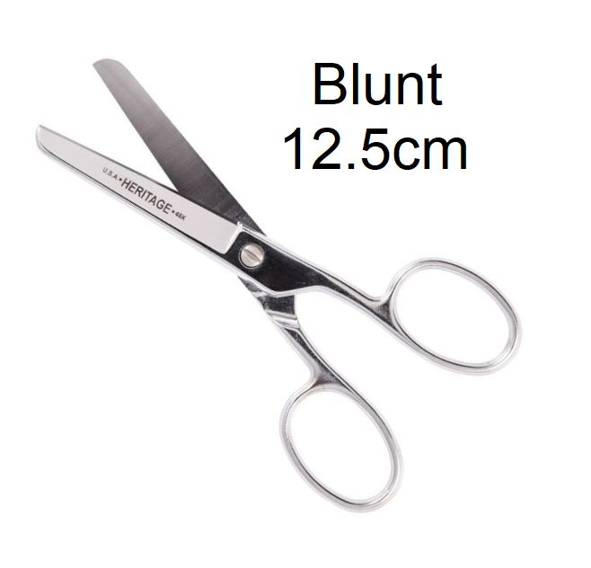 Medical Scissors Blunt 12.5cm
