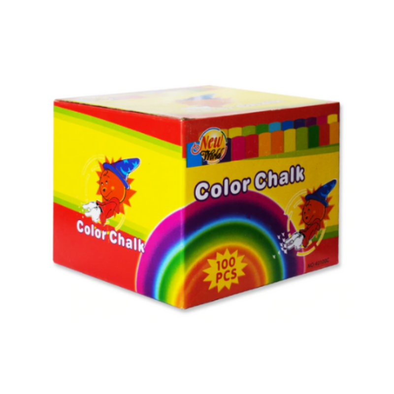 School Chalk - Coloured 100's