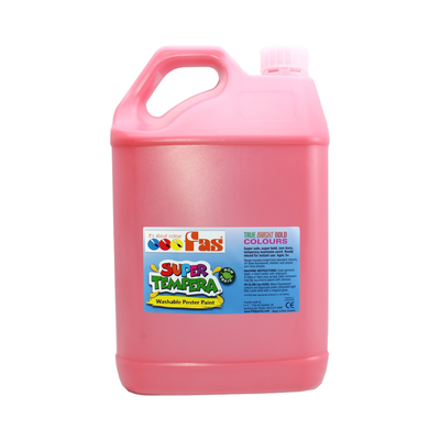 Red 5L - FAS Super Tempera Poster Paint