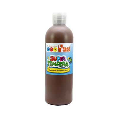 Umber 500mL - FAS Super Tempera Poster Paint