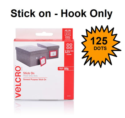 Hook Only - Dots - 125's 22mm