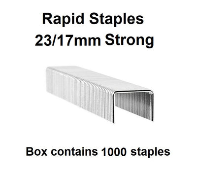 Staples - 23/17mm - Box of 1000