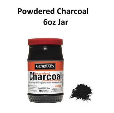 Powdered Charcoal - 6oz Jar