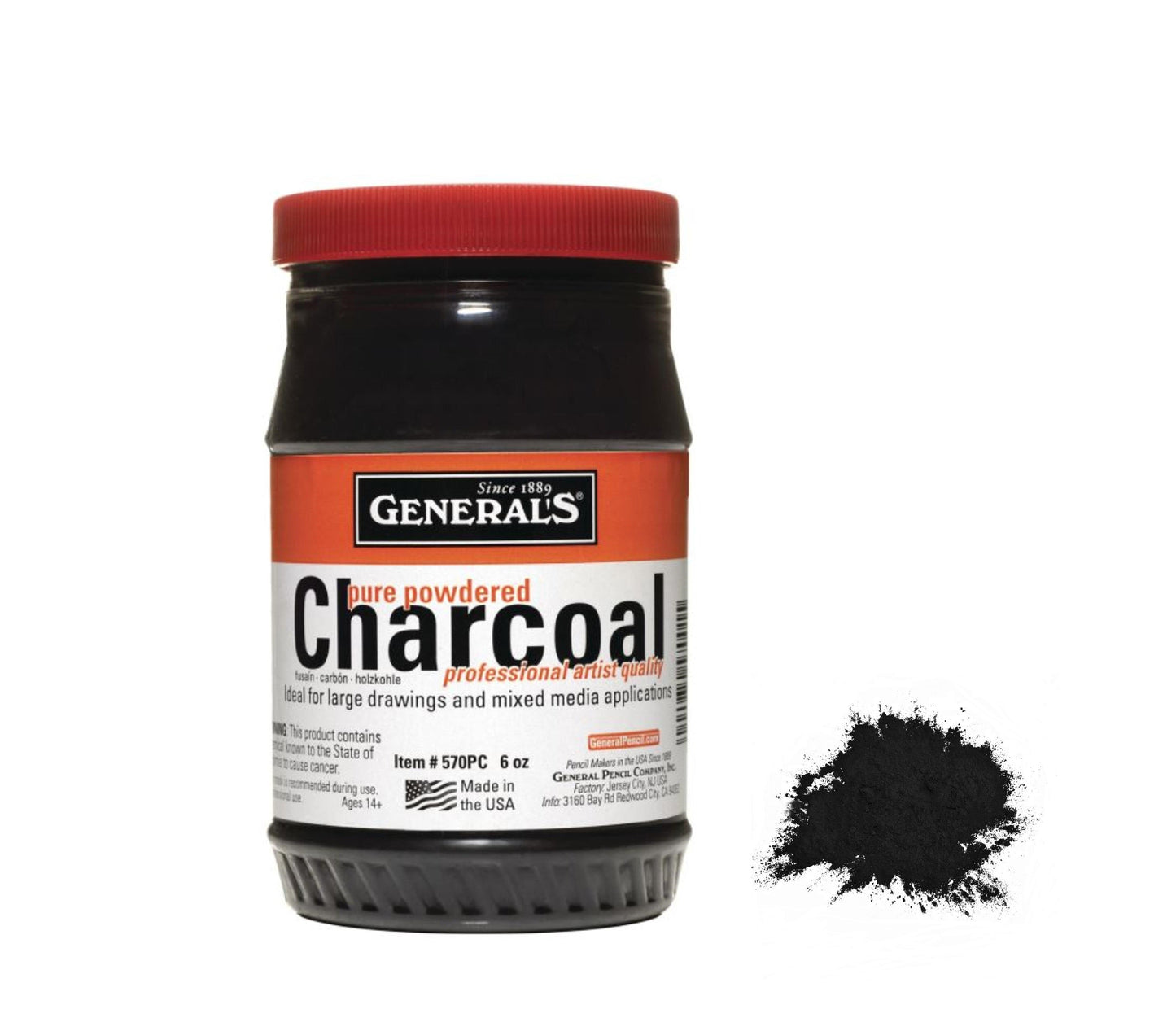 Powdered Charcoal