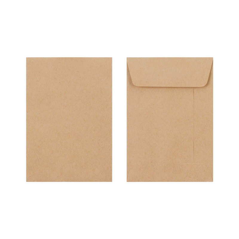 Wage Envelopes (E4) - Manilla Plain Self Seal - Pack of 100