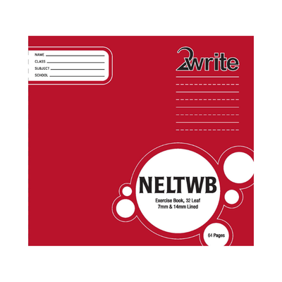 NELTWB - Learn to Write Book - 14mm Lined/7mm Feint
