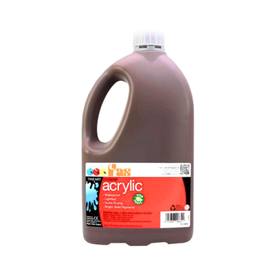 Burnt Sienna 2L - FAS Student Acrylic Paint