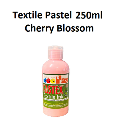 Pastel Pink (Cherry Blossom) 250mL - FAStex Textile Inks