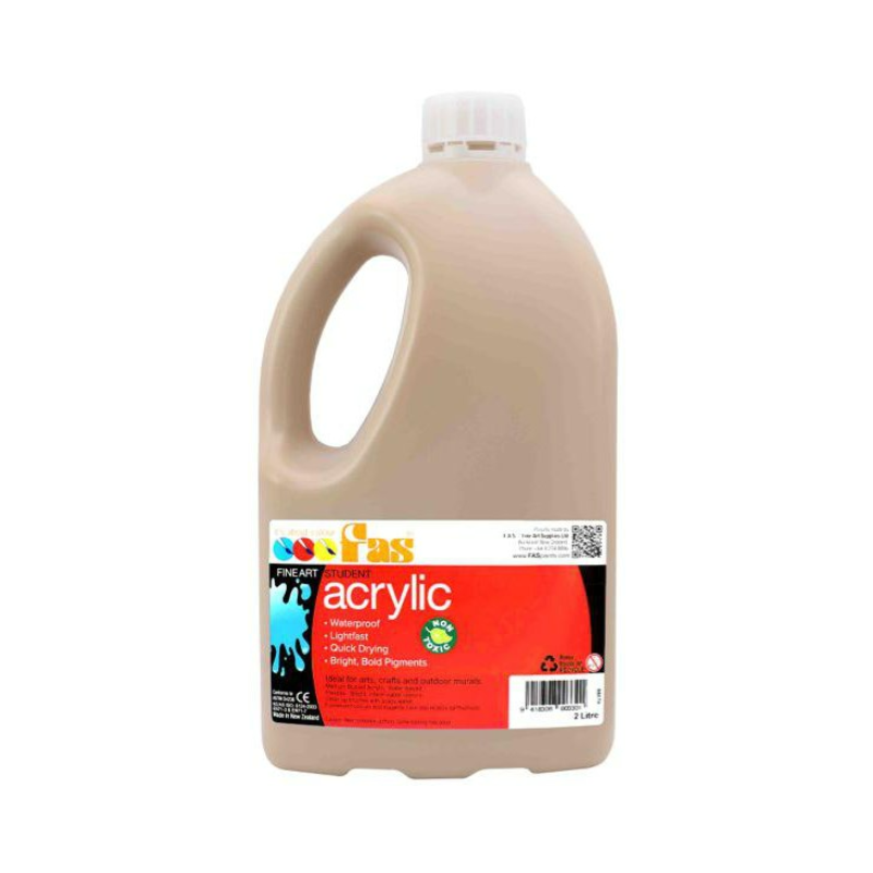 Beige 2L - FAS Student Acrylic Paint