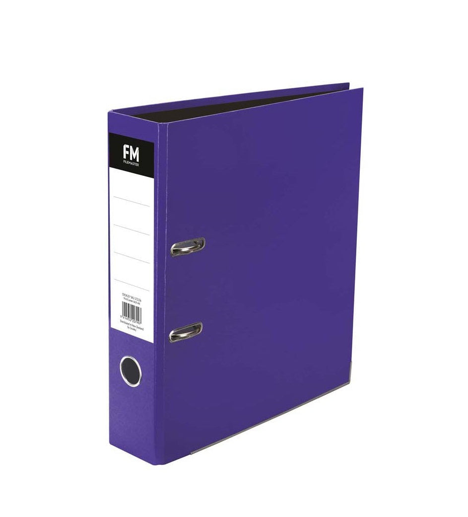 Purple A4 Lever Arch File