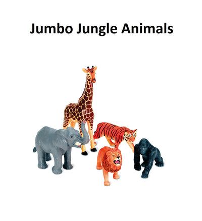Jumbo Animal Sets - Jungle Animals