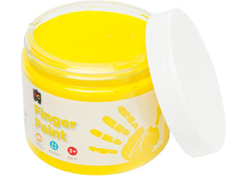 Yellow Finger Paint Tub