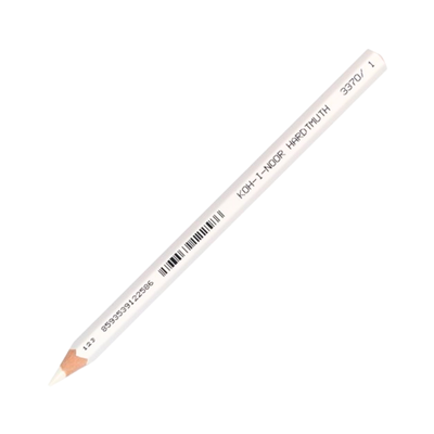 Omega Jumbocolour Pencils - White - single